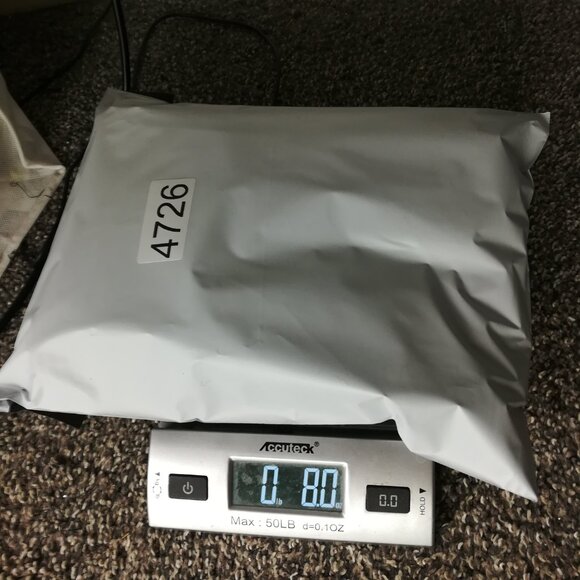 Teddy Stratford Shirt L/S Button Up Hidden Zipper Light Blue Mens Size 1 - Picture 10 of 10